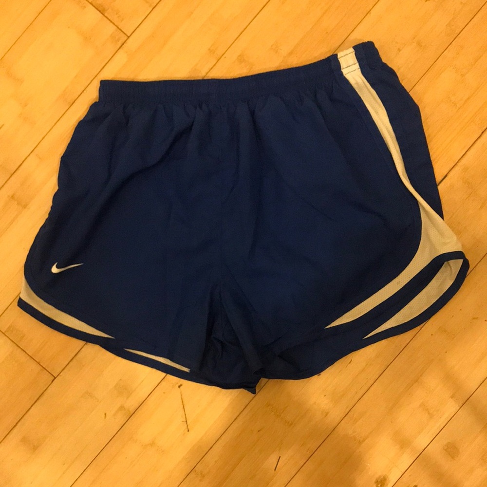 Nike Women's Dri-Fit Blue Running Shorts